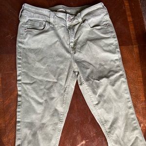 Olive colored skinnies